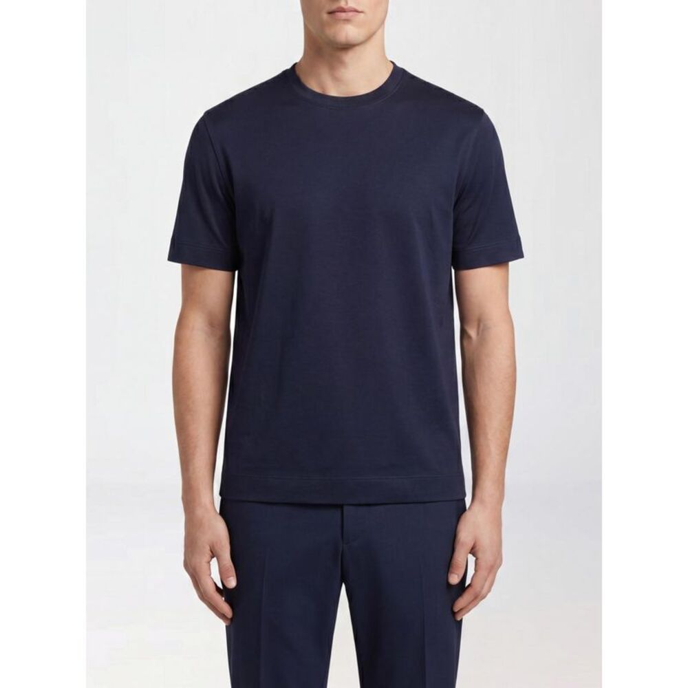Zegna T-Shirt Men Navy